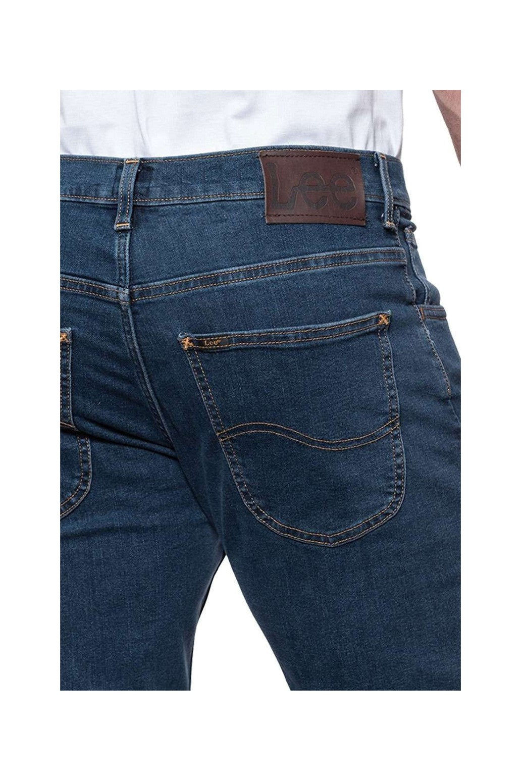 Jeans Brooklyn Straight - Bleu Fonce - Homme