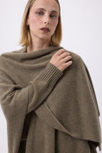 Poncho F Lago - Kakigroen - Dames