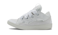 Curb Leather Sneakers White