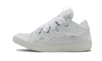 Curb Leather Sneakers White