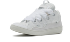 Curb Leather Sneakers White