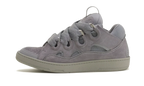 Curb Monochrome Suede Sneakers Anthracite