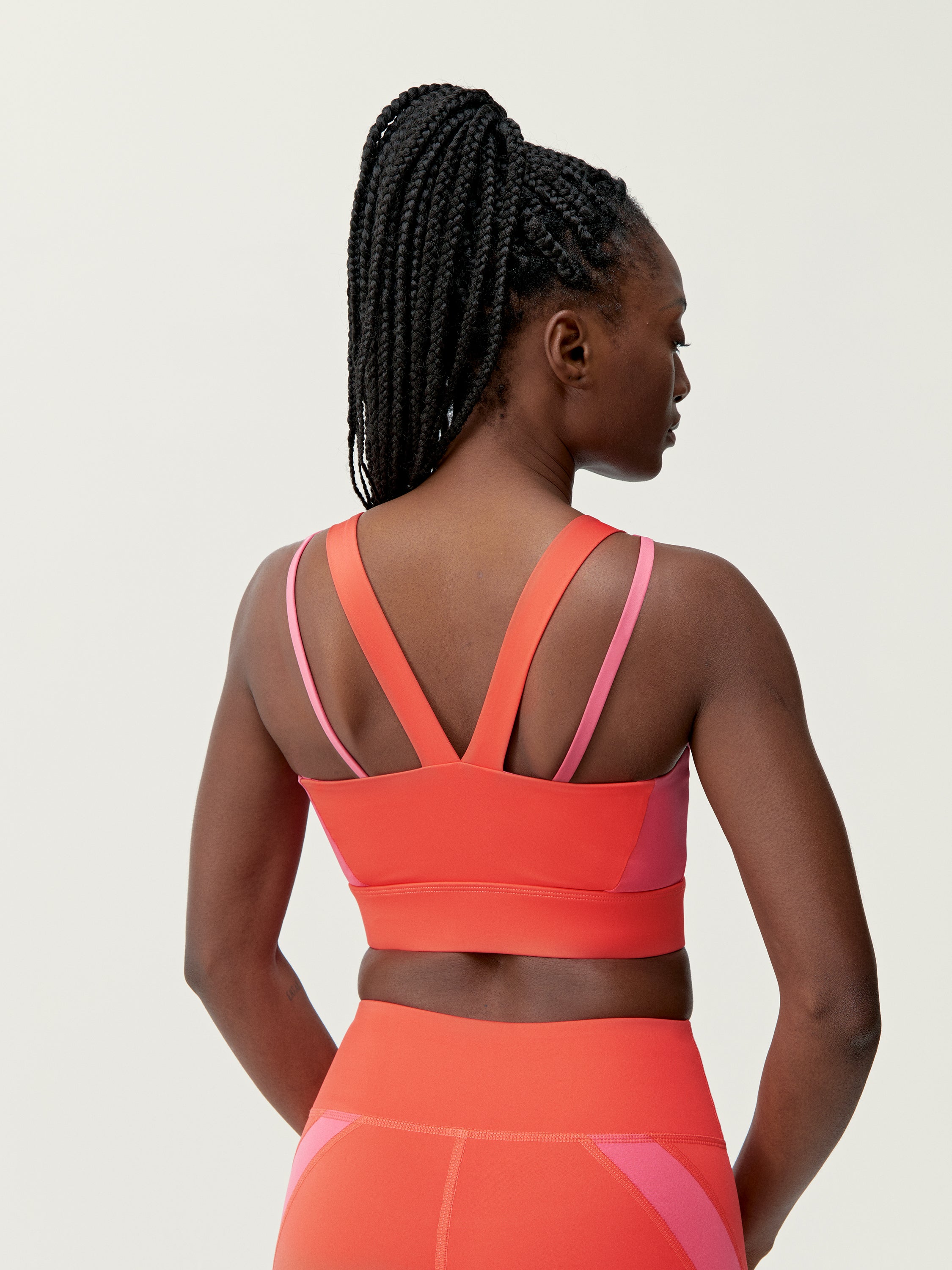 Latika Bra - Shiny Coral/Brilliant Fuxia - Women