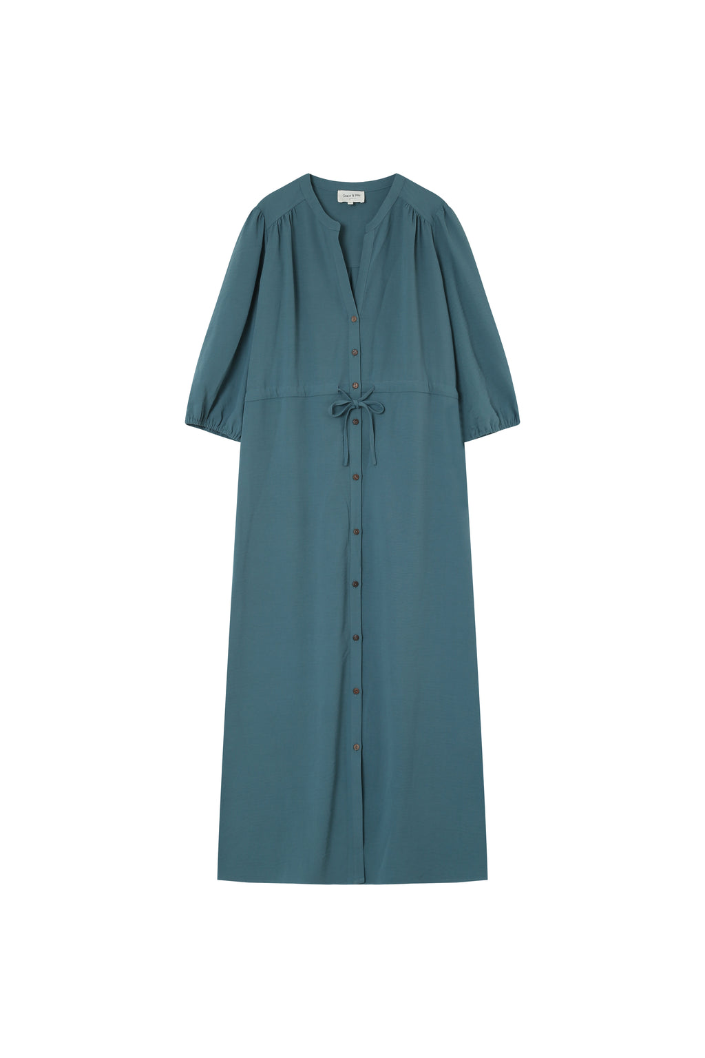 Robe Longue Laurence - Bleu