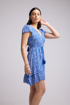 Short Dress - Laurie - Blue