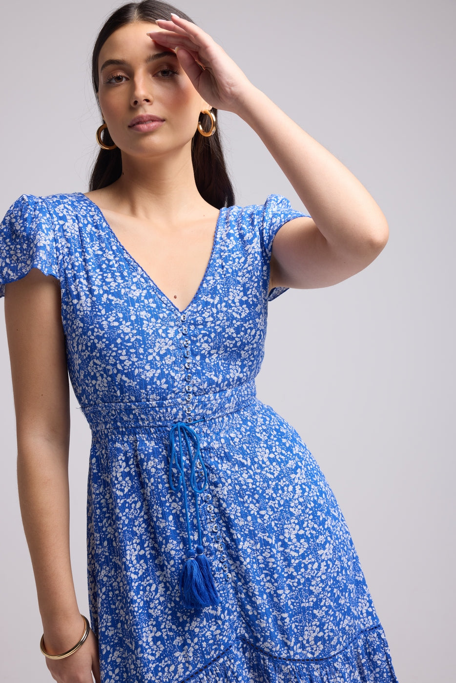 Short Dress - Laurie - Blue