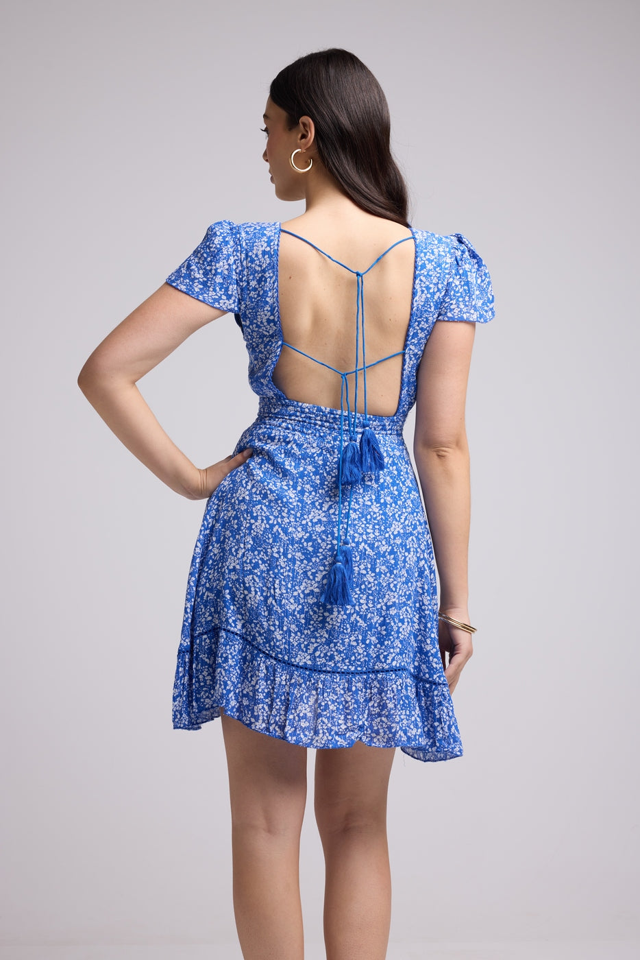 Short Dress - Laurie - Blue