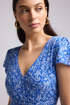 Short Dress - Laurie - Blue