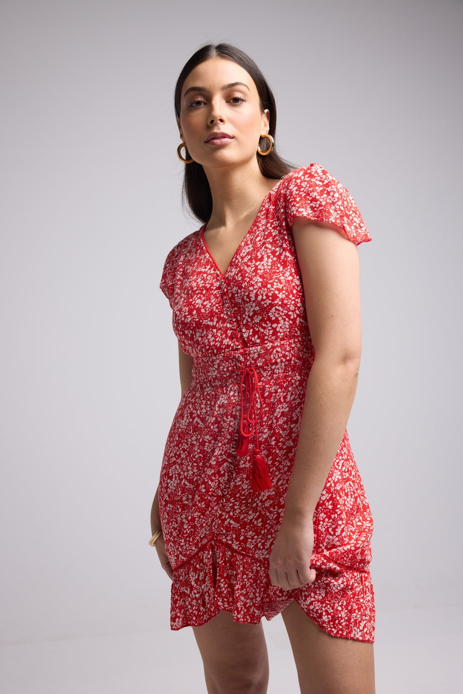 Short Dress - Laurie - Red