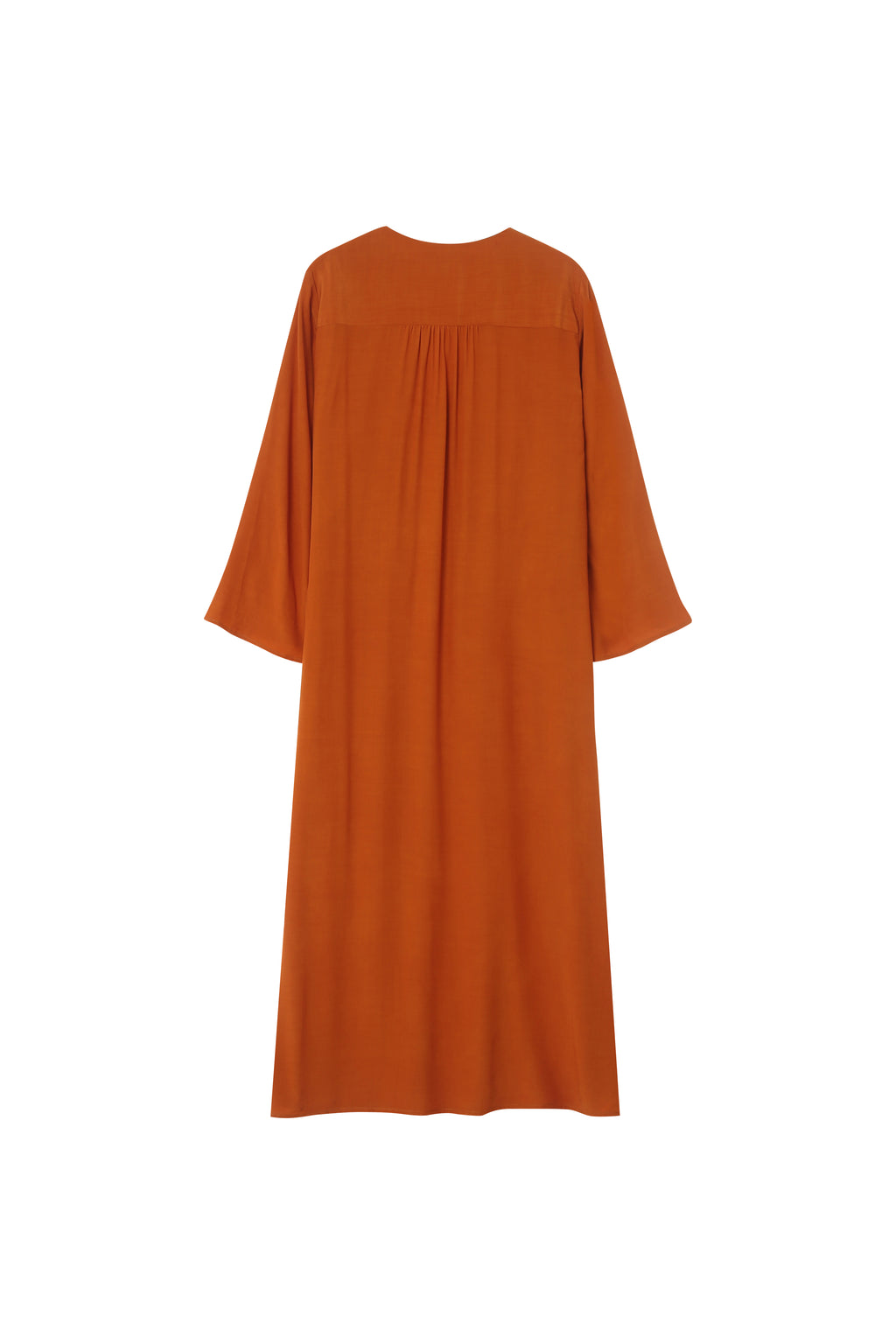 Vestido largo Lavinia - Teja