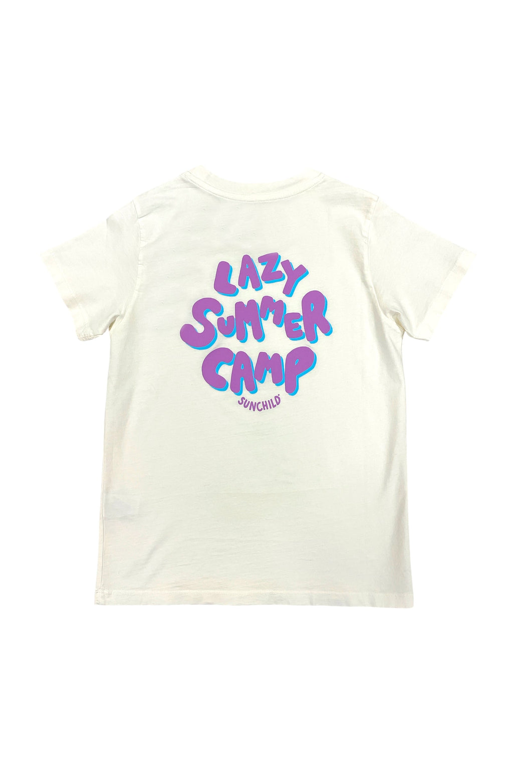 T - Shirt Fille - Lazy - Milk