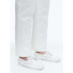 Fursac - Mocassins Bateau En Cuir Napa - Blanc