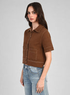 Gilet Lebilly Marron