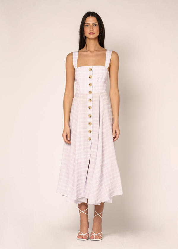Lena Gingham Dress