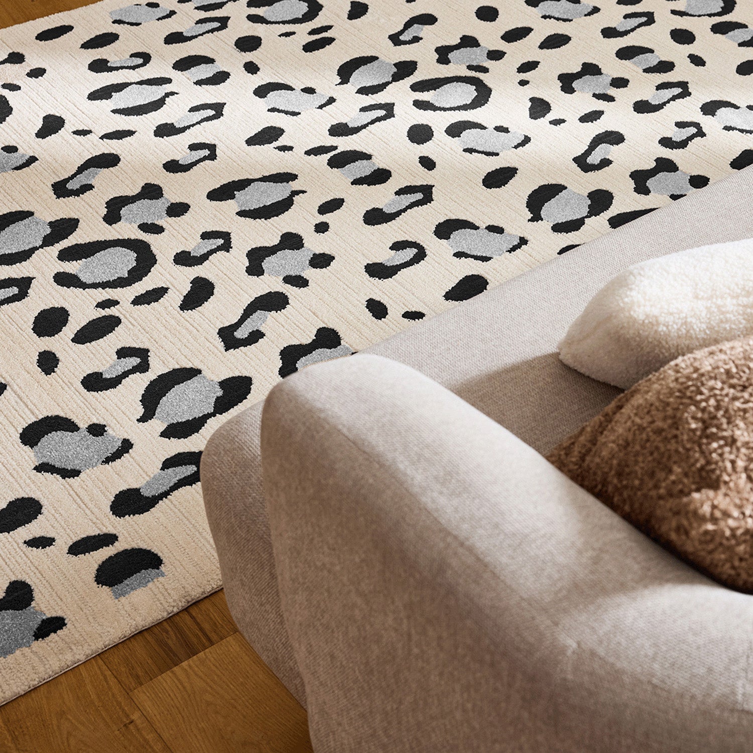Leovah - Tapis D'Intérieur - Polypropylène - Crème