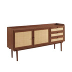 Leon - Sideboard - Oak Veneer and Rope