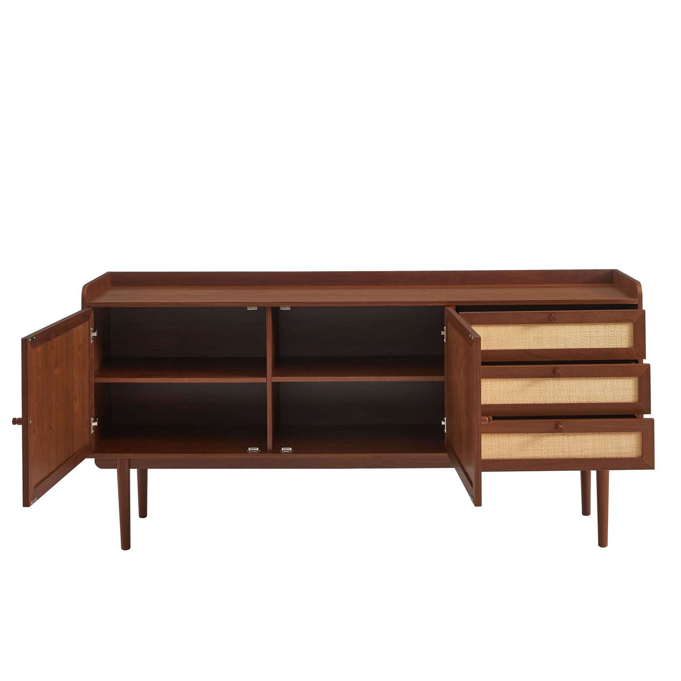 Leon - Sideboard - Oak Veneer and Rope