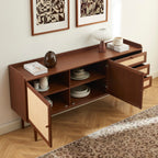 Leon - Sideboard - Oak Veneer and Rope