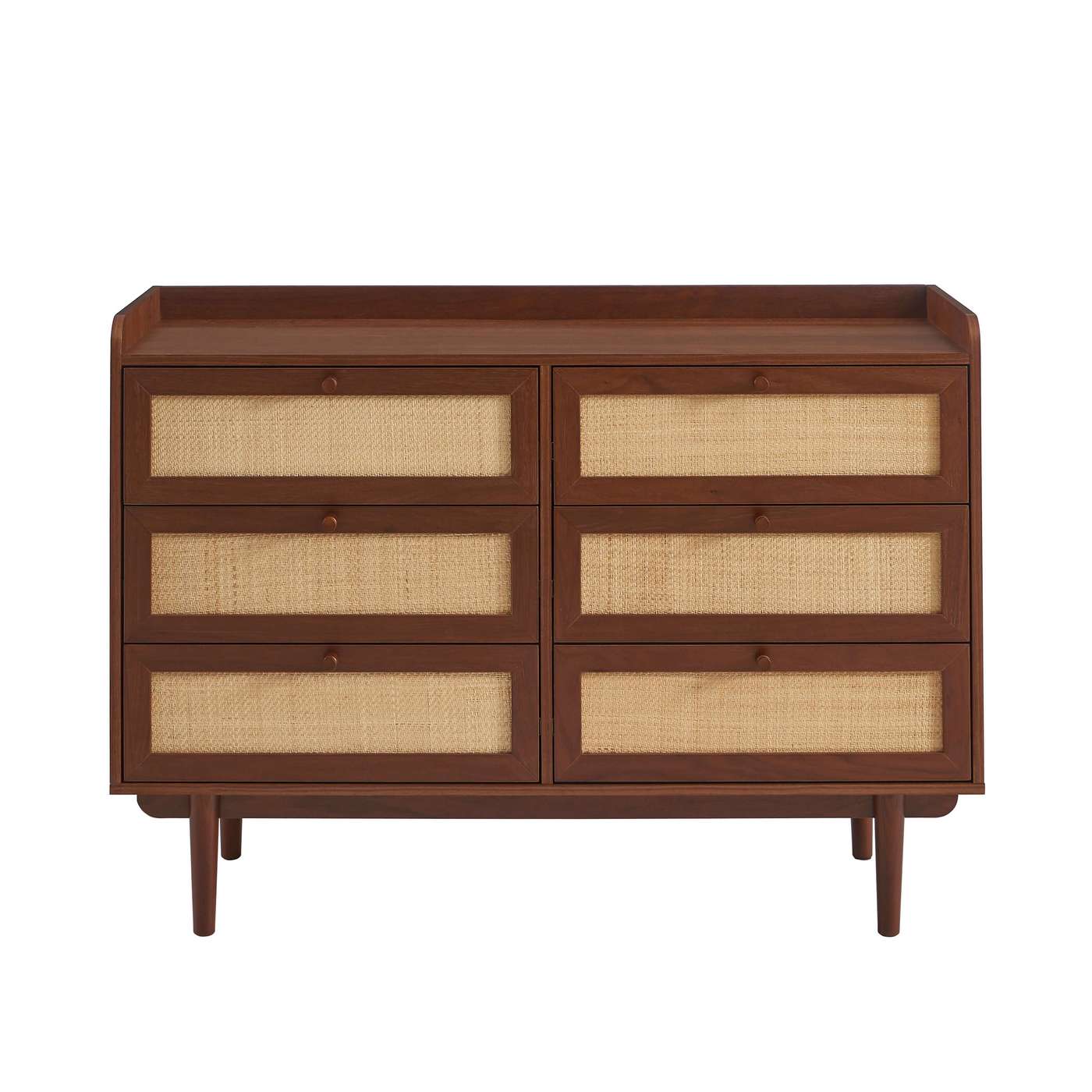 Leon - Commode - Noyer Et Cannage