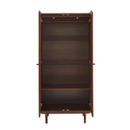 Leon - Wardrobe - Walnut And Cannage