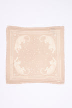 Bandana pequeño Leo - Beige crema blanco - Mujer