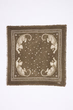 Bandana Leo pequeño - Caqui jaspeado blanco - Hombre
