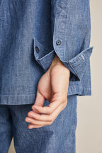 Blue Chambray Overshirt