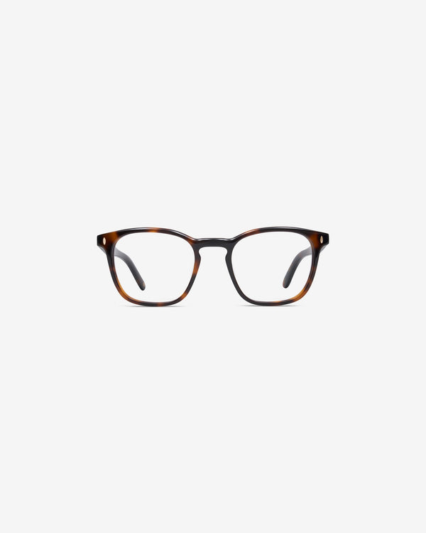 Jay Ecaille eyeglasses — rectangular acetate frame, front view