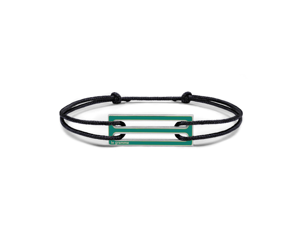 Kordelarmband Lackiert Grün Le 2,5G