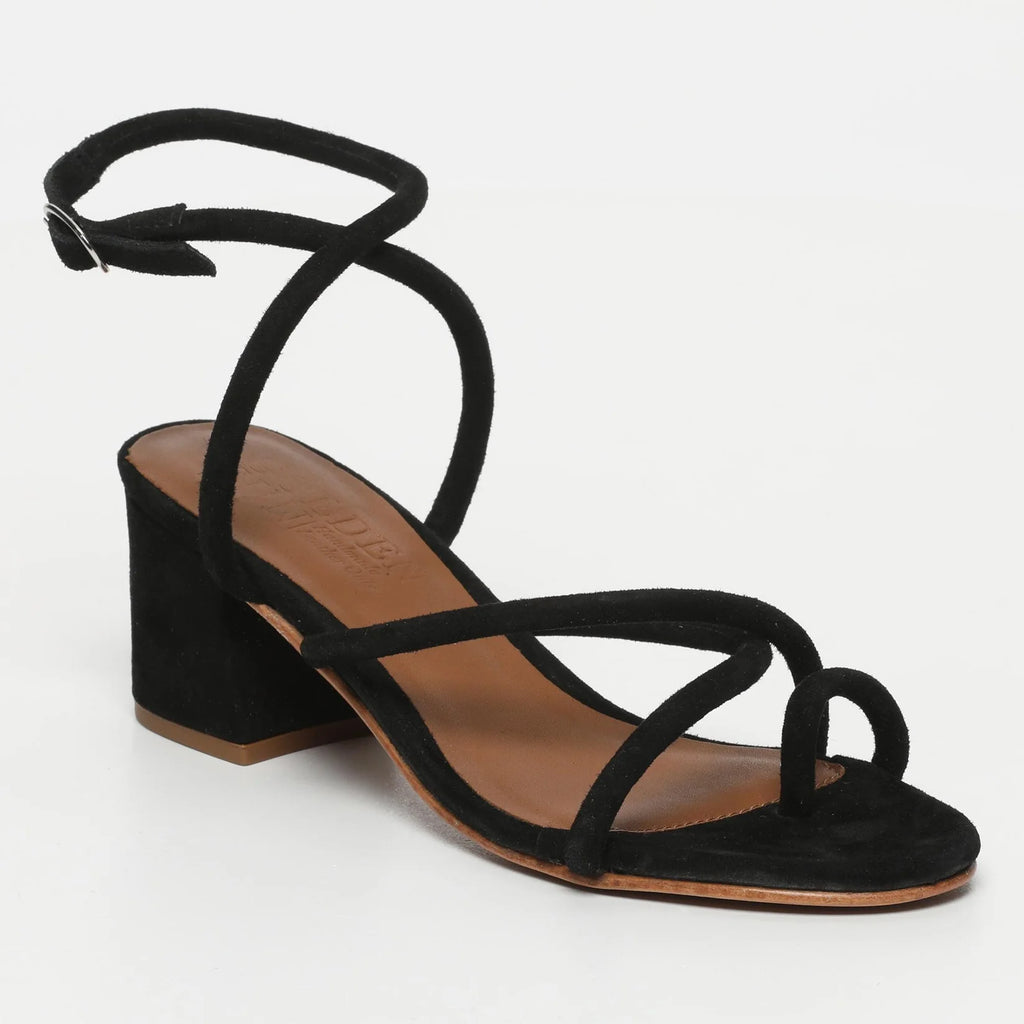 Lia Heeled Sandals - Black