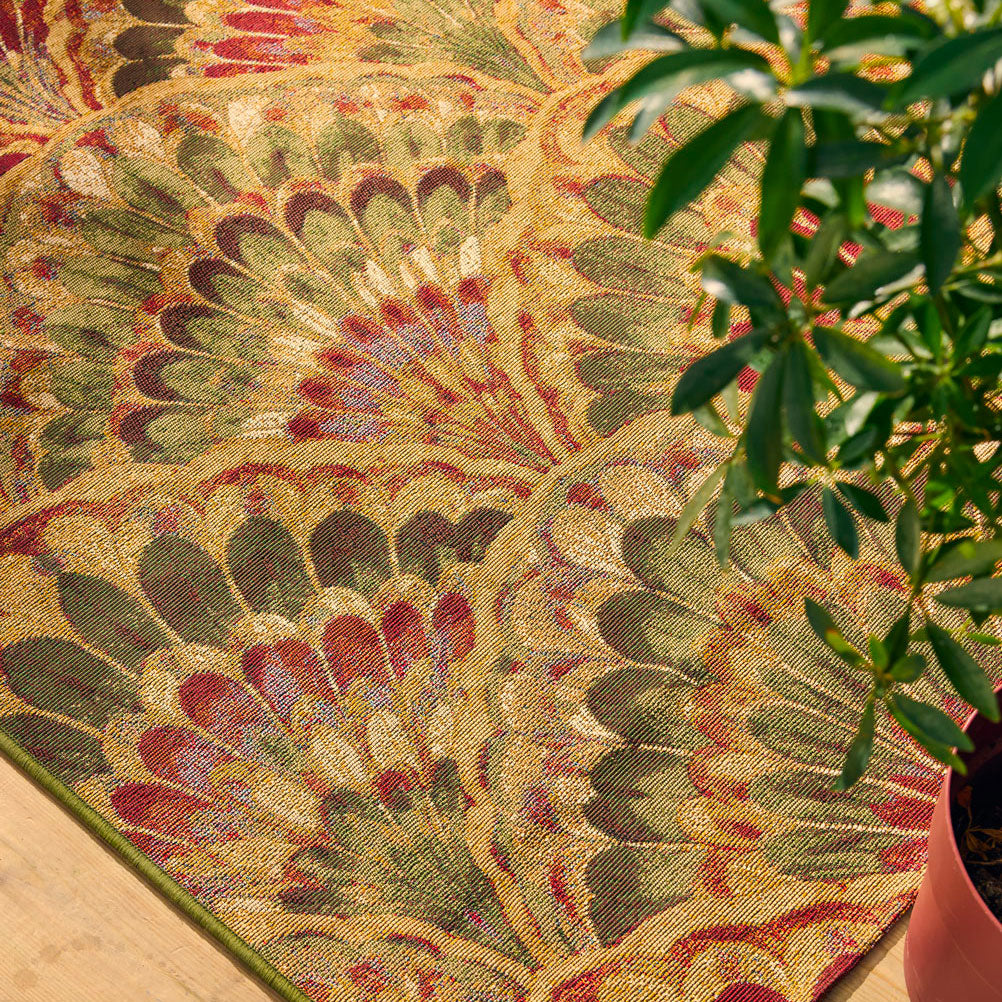 Lido - Tapis D'Extérieur - Polypropylène/Polyester - Multicolore