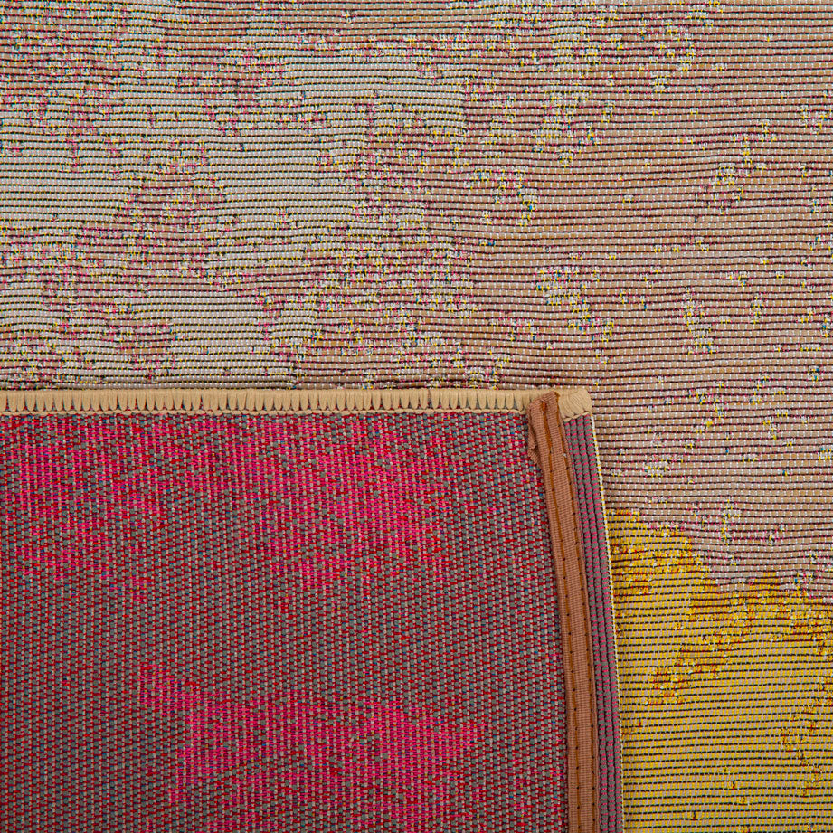 Lido - Tapis D'Extérieur - Polypropylène/Polyester - Multicolore