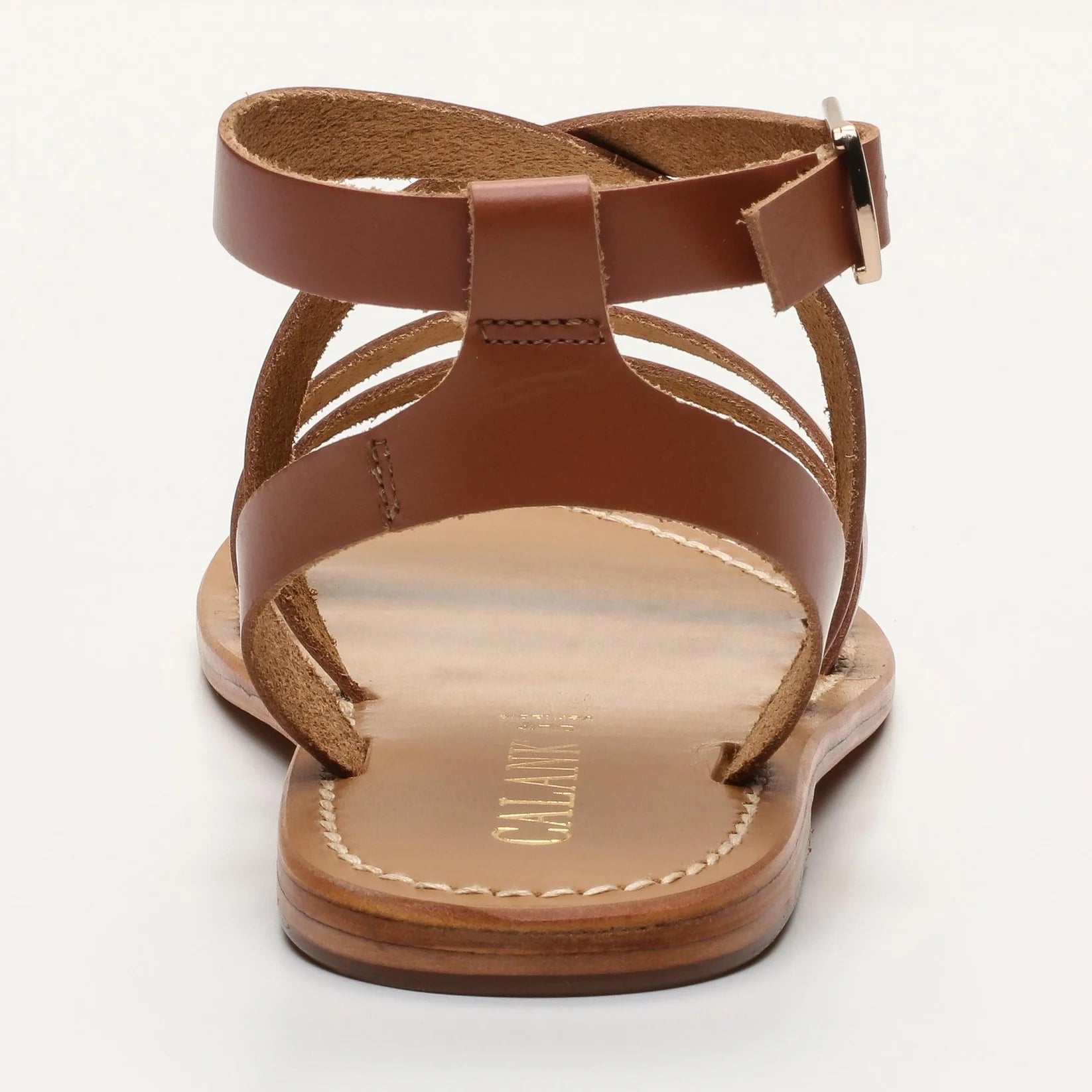 Sandalias con eslabones - Marrón