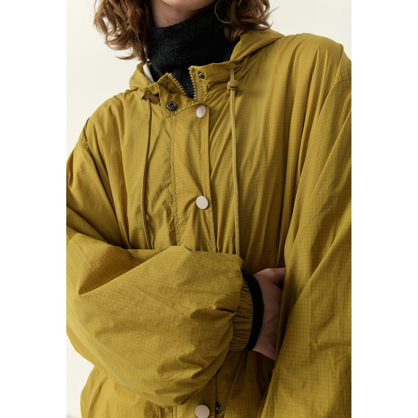 Veste Ample Zippe - Antilope - Femme