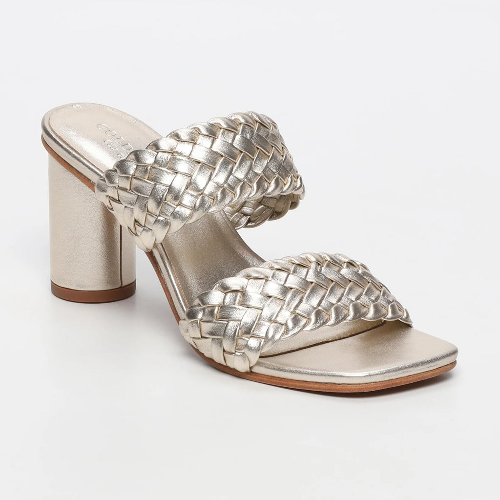 Lila Heeled Sandals - Gold