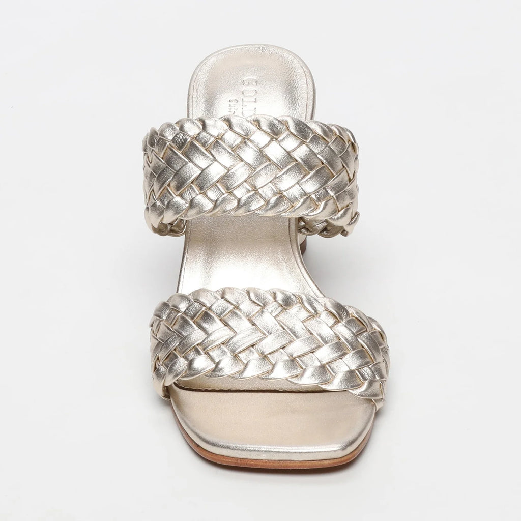 Lila Heeled Sandals - Gold