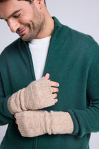 Unisex Lili Mittens - Cream Beige