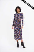 Robe Beky Midi Circo Morado