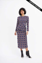 Robe Beky Midi Circo Morado