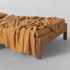 Flat Sheet - Washed Linen - Honey