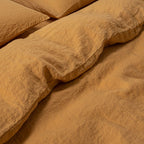 Fitted Sheet - Washed Linen - Honey