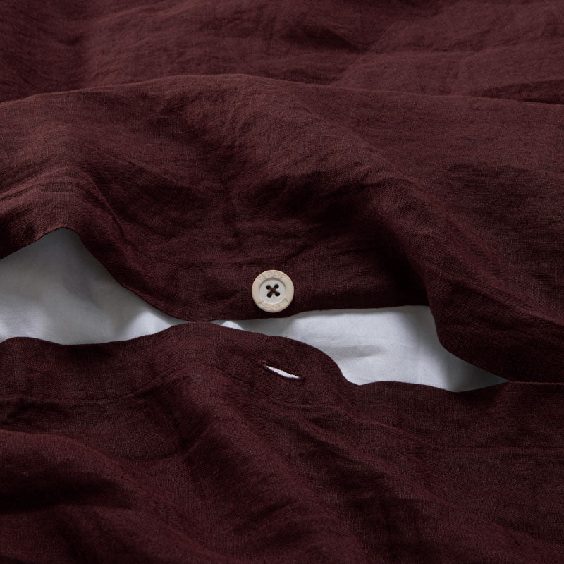 Duvet Cover - Washed Linen 190G/M² - Vines