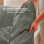 Drap Housse Lin - 2 Coloris Au Choix