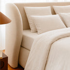Housse De Couette Lin - 2 Coloris Au Choix