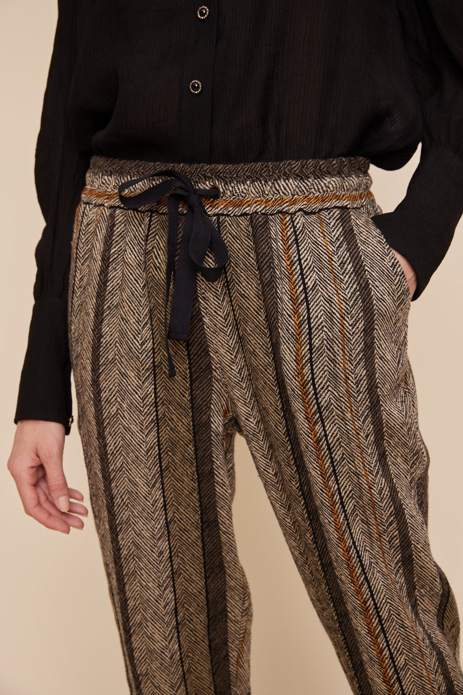 Pantalon Lionne - Rayé