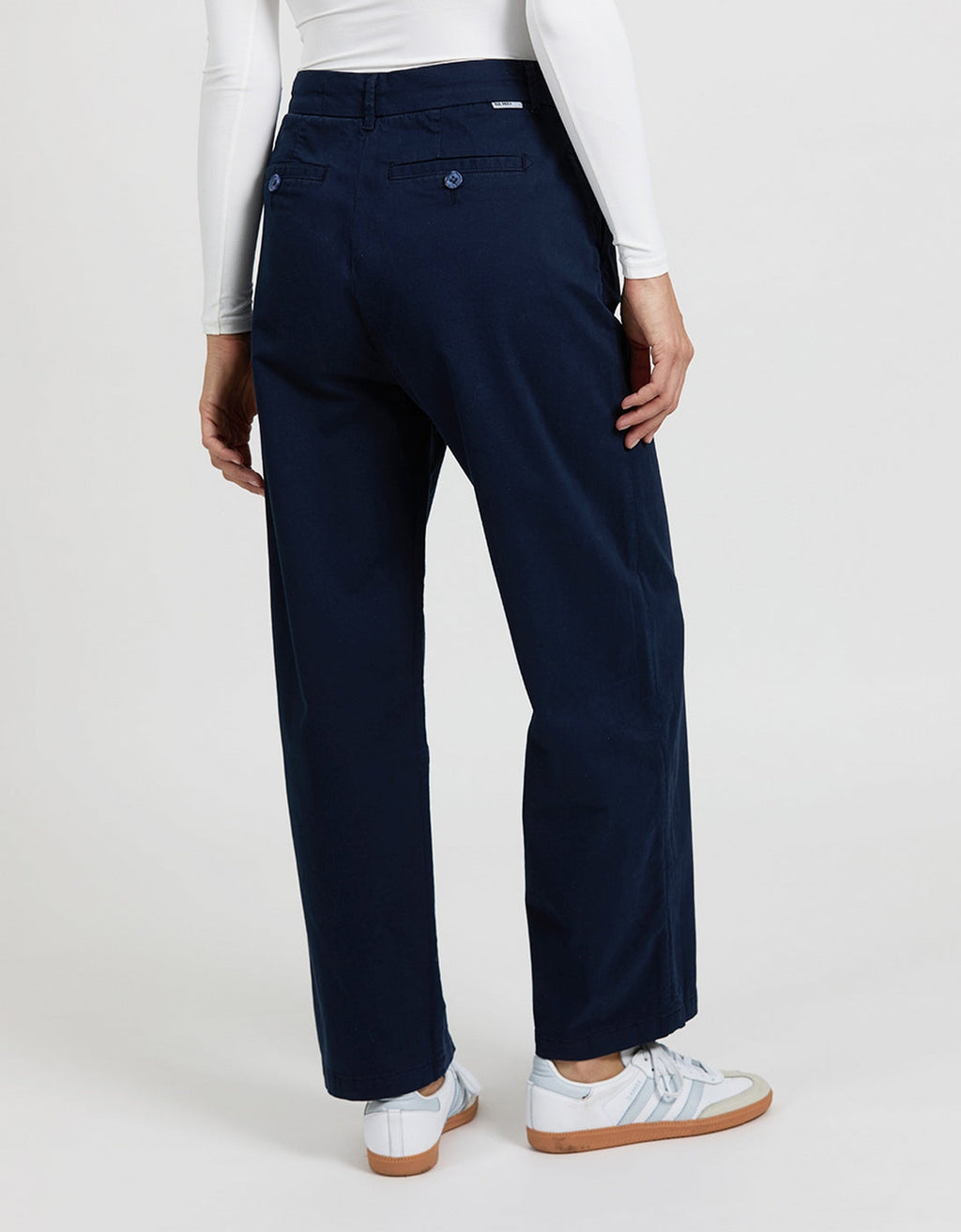 Pantalon Chino Lio - Dark Navy - Femme