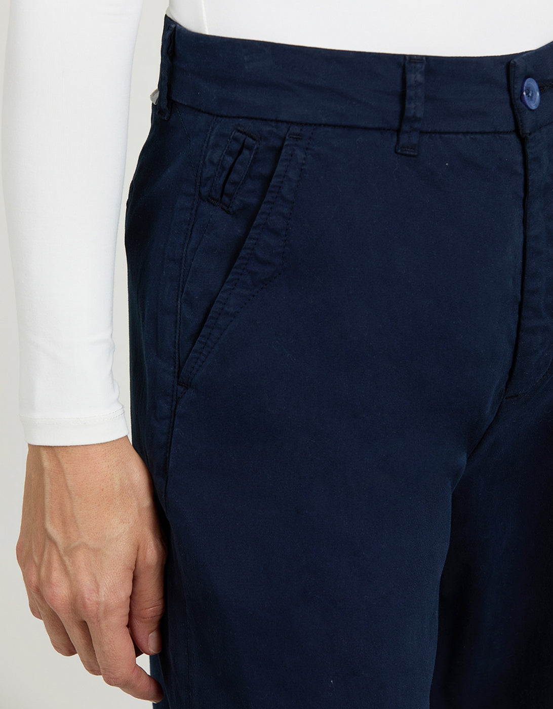 Pantalon Chino Lio - Dark Navy - Femme