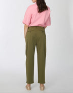 Pantalon Chino Lio - Kaki - Femme
