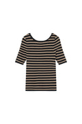 Jersey Lisalou - Rayas Negro