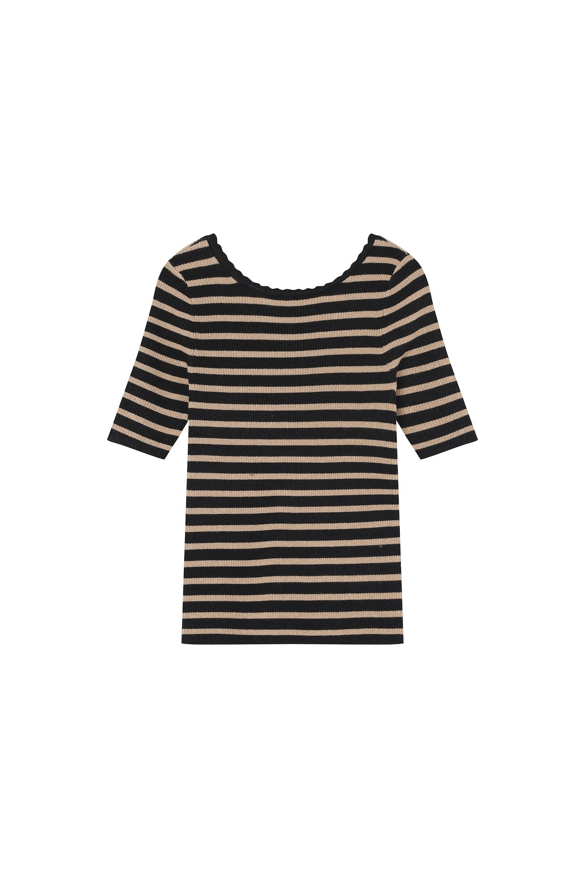 Jersey Lisalou - Rayas Negro